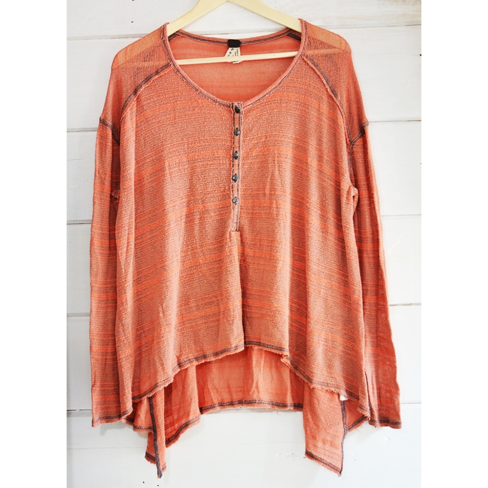 We the Free Orange top Size S